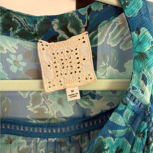 EUC Johnny Was Raquel Floral Silk Maxi Dress - Picture 5 of 5